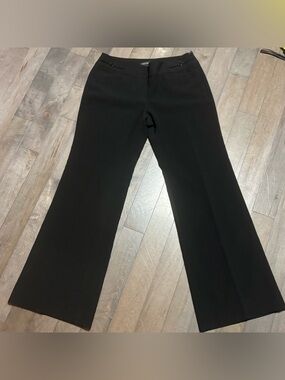 Black House White Market Womens Black Legacy Fashion Flare Trouser Size 10 New
